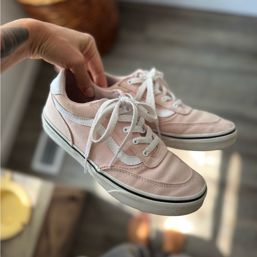 Classic Pink Canvas Sneakers